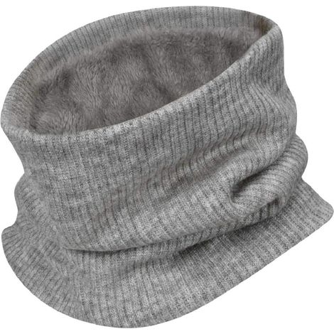 Chauffe-cou unisexe d'hiver : écharpe en tricot, écharpe tubulaire, pour homme, femme, moto, cyclisme, masque tube, écharpe loop (1/4)
