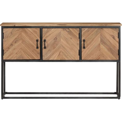 Maison Exclusive - Credenza 120x30x75 cm in Legno Massello di Acacia