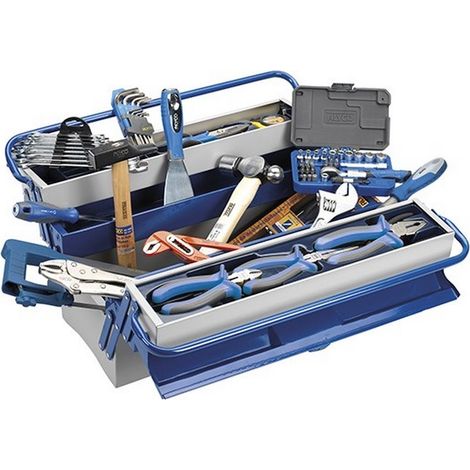 BOÎTE À OUTILS 5 PLATEAUX 75 PIÈCES (1/2)