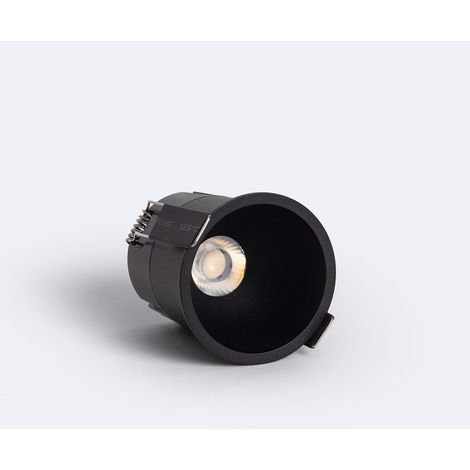 Foco Downlight LED 10W Corte Ø 63 mm Deep 4000K Negro Blanco Neutro (1/4)
