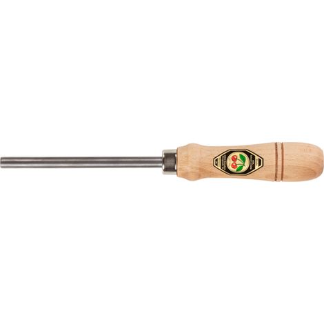 Kirschen Ziehklingenstahl mit Rotbuchenheft, rund, 120 mm - 3915000