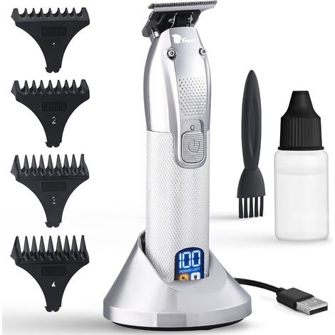 Tondeuse Barbe Homme Professionnelle, Moteur Turbo Zero Gap (1/5)