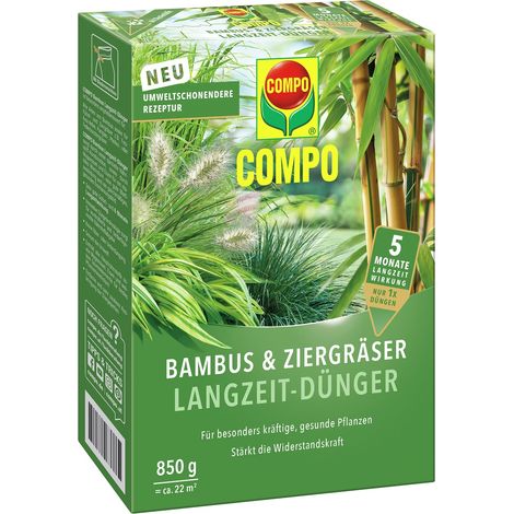 COMPO Bambus und Ziergräser Langzeit-Dünger für 22 m² - 850 g