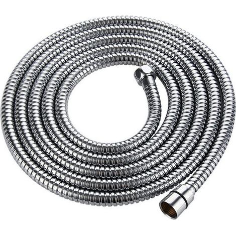 SABIR Flexible de Douche Tuyau de Douche Universel en Acier Inoxydable Anti-Torsion Anti-explosion 3m (1/5)
