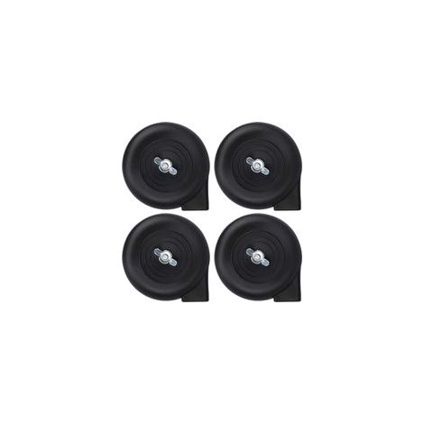 Linghhang – Lot de 4 filtres silencieux pour compresseur d'air 20mm – Réduction bruit aérodynamique – Protection contre la poussière