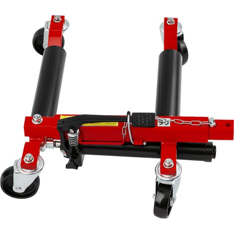 Rangierhilfe PKW hydraulisch Tragkraft 680 kg für Reifenbreite bis 30 cm Wagenheber mit PVC-Auflagen (1/5)