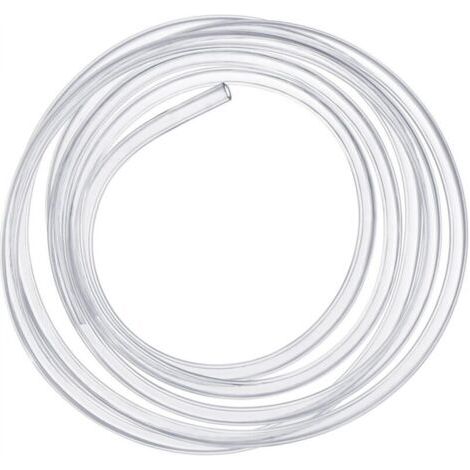 5M Tuyau en silicone transparent de qualité alimentaire - Tuyau en caoutchouc de silicone transparent- 7 mm x 9 mm extérieur (1/5)