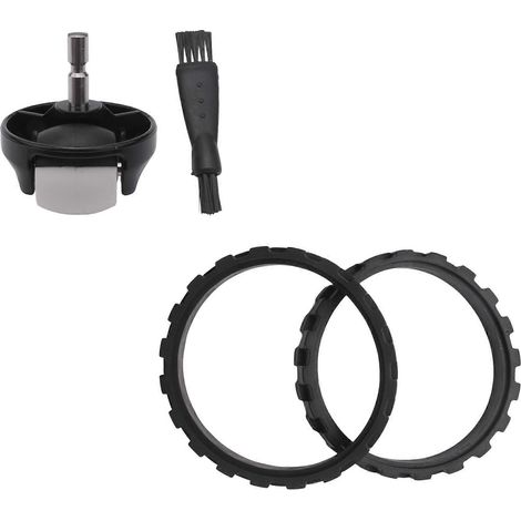 Lot de 3 pièces de rechange Tires compatible avec pour iRobot Roomba 500, 600, 700, 800, 900 série aspirateur, Front roulette Assembly (1/5)