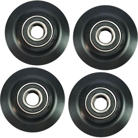 pour rail de portail roulettes de suspension pour porte (1/5)