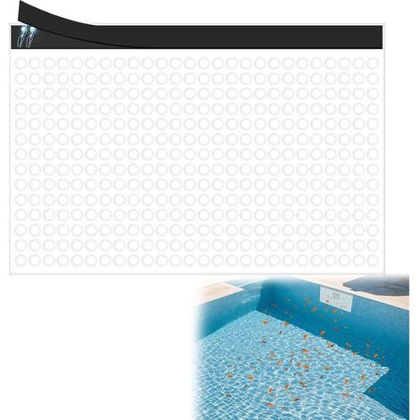 1 Filet de Protection pour Skimmer de Piscine, Conception magnétique améliorée pour retenir Les Feuilles, Les débris et Les Insectes, Protection Amovible