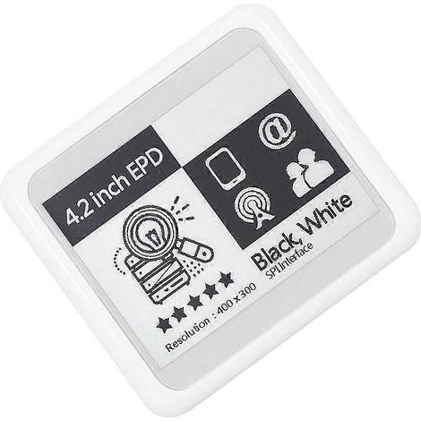 Étiquette électronique passive sans pile NFC E-Paper ESL de 4,2 pouces avec écran E-Ink sans fil GDN042BW (1/5)