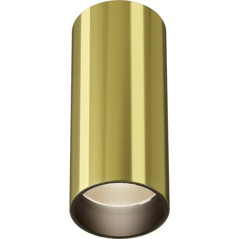 Spot plafond tube laiton LED 12W 3000K FOCUS Maytoni (1/2)