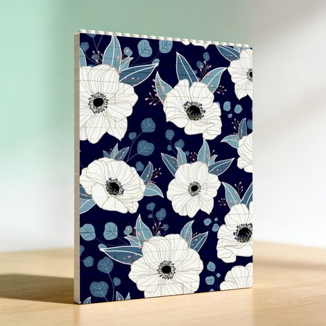 Cadre artistique romantique adulte DIY en briques, cadeau d’anniversaire (1/5)