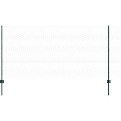 Maison Exclusive - Geschweißter Drahtzaun 25 x 1,2 m (B x H)