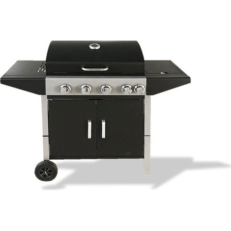 Parrilla de gas Ravanson GO-4 de 13,3 kW (1/3)