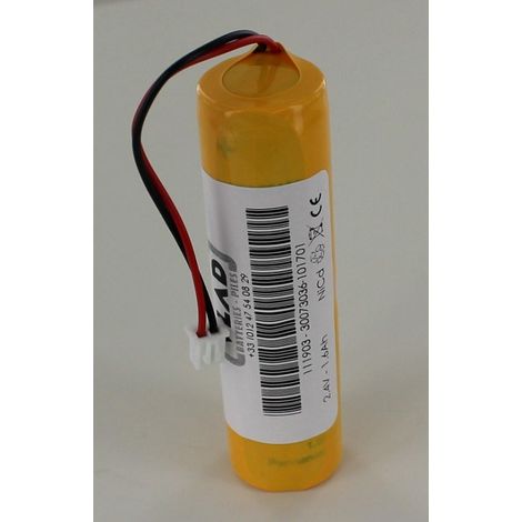 Batterie 2.4V 1.6Ah Nicd 111903 pour bloc URA 117318