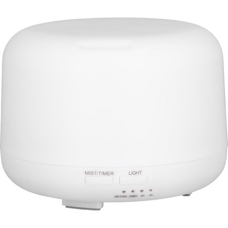 Diffuseur d'huiles essentielles ABS 300ml, 7 couleurs LED, alimentation USB, humidificateur pour maison bureau (1/5)