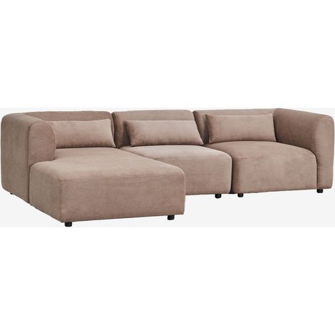 SKLUM Fogler 3-teiliges modulares Sofa mit Chaiselongue links                                   
