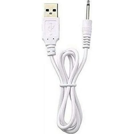 LYCAQL Lot de 2 câbles de charge CC de rechange, USB vers CC 2,5 mm, adaptateur mâle 2,5 mm, convertisseur USB pour instrument (1/4)