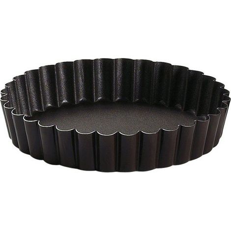 Moule à tartelette rond cannelé acier 10cm x6 - Gobel (1/2)