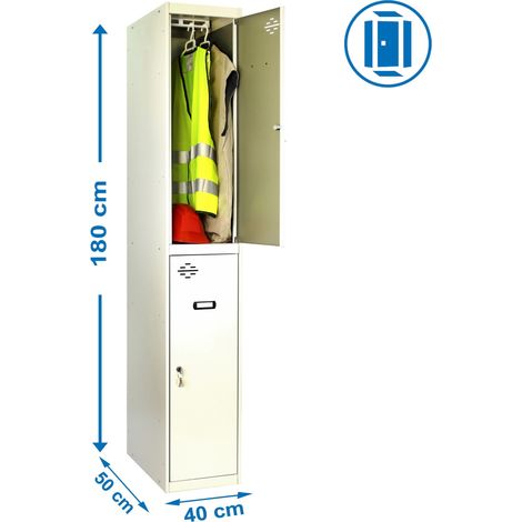 Simonrack Scaffale Metallico Design Grigio 1800x400x500 mm