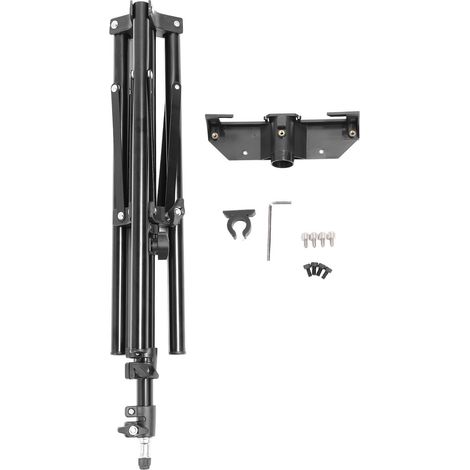 Support de Tableau de Score Basketball en Alliage, Trépied Adjustable Hauteur 145CM pour GA30B 5D4, GA30B 6D4, GA30B 11/15 Digits (1/5)