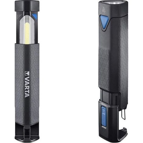 Torcia Varta Led Work Flex Telescope+4Aa