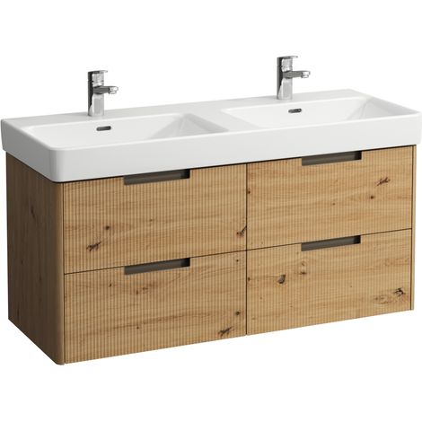 LAUFEN Juna Meuble sous-lavabo, 4 tiroirs, système de rangement