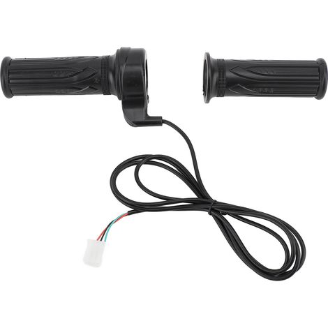 Decdeal Poignée d'accélérateur électrique universelle, 22mm, 25mm, 3 fils, 12V-72v, main torsadée pour MiniMoto, Dirt Bike, Chopper, Scooter (1/5)