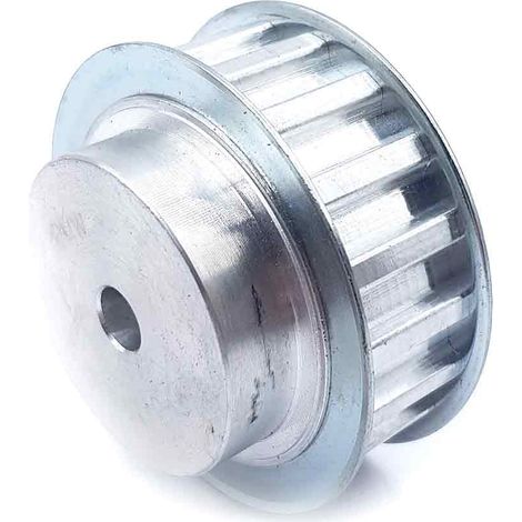 Poulie pour courroie crantée en Aluminium 18 dents , pas de 10mm, alésage 22mm ( Prix pour 1 )