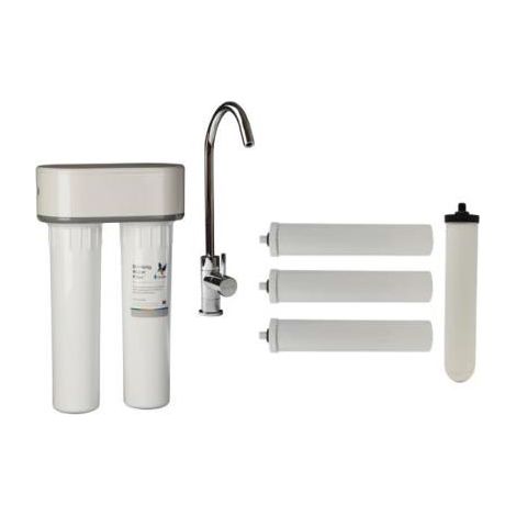 Doulton duo hip antinitrates sous évier avec cartouches supplémentaires