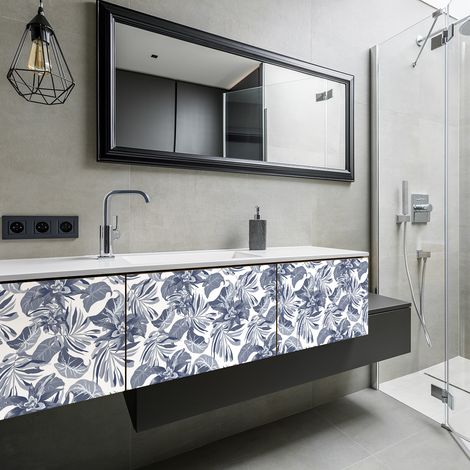 Sticker meuble tropical vaitua 60 x 90 cm (1/5)