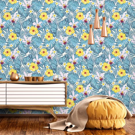 Sticker effet papier peint - CHILLAN - 30x30cm (1/5)