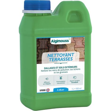 Limpiador de Azulejos y Suelos Exteriores 1 L - Algimouss
