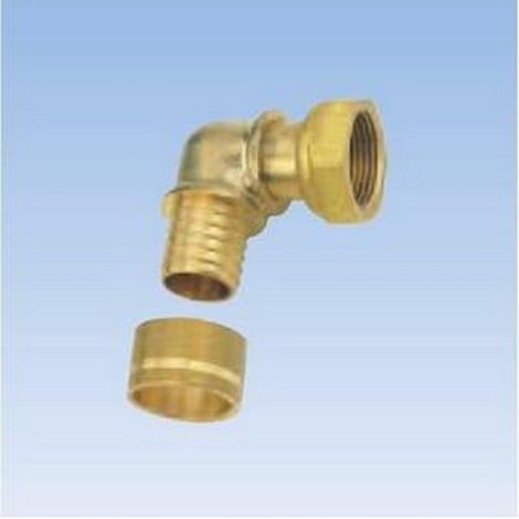Gripp - Winkelstück mit schwimmender Messingmutter RétiGLISS 3/4" - 16