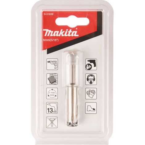 Foret à diamant Makita B-51839 8 mm
