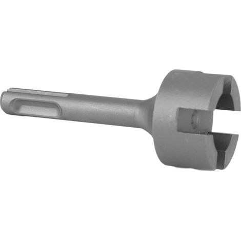 Embouts de vissage pour tige de mise à la terre, douille en acier, installation facile, outils de perçage robustes et légers pour perceuse à percussion SDS Plus. (1/5)