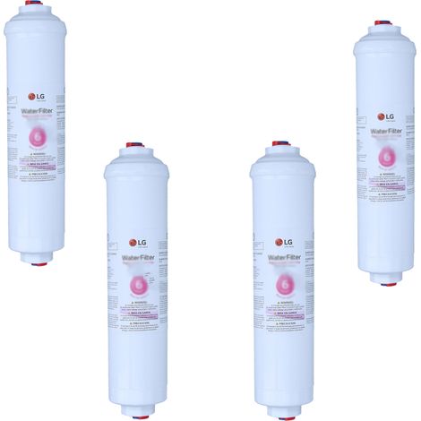 Ersatzteil - Satz von 4 Original-Wasserfiltern -  - LG, CONTINENTAL EDISON, BEKO