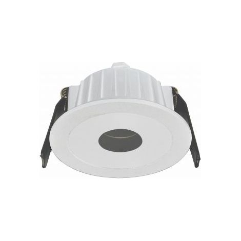 Spot LED Encastrable D70 6W IP54 Blanc ZAMBELIS S111 - 20 deg - Blanc chaud - 3000K (1/2)