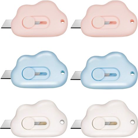 Cutter Rétractable - Lame En Céramique - Pour Ouvrir Lettres Colis Enveloppes - 2,4 x 1,6 Pouces - 1 Pièce (1/5)