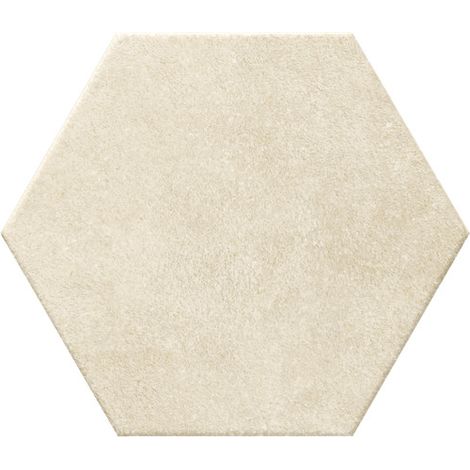 Aelle - Carrelage sol / mur hexagonal effet ciment 25x21,6 cm TERRACRETA Marna Esagono - Vendu par boîte de 1,18 m² (1/5)