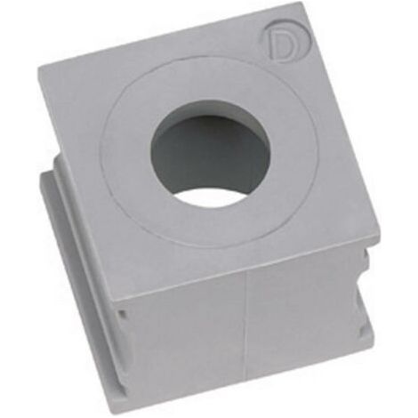 Passe-câbles Icotek KTMB-A 41432 Ø max. des bornes 6.5 mm Elastomère gris 1 pc(s) W96413 (1/3)