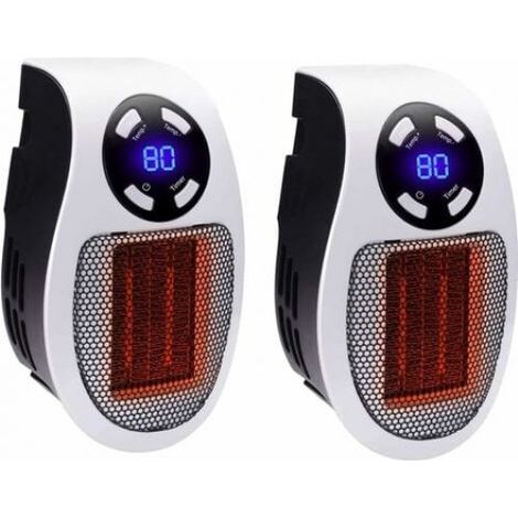 500W Chauffage Salle De Bain Soufflant Chauffage Silencieux Chauffage Electrique Chauffage Soufflant Ceramique Chauffage Dappoint Chambre à Coucher (1/5)
