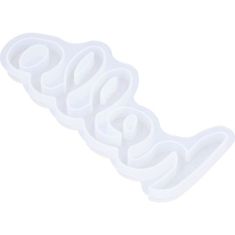 Moule en Silicone pour Création de Lettres en Résine Époxy - DIY Décoration Murale (1/5)