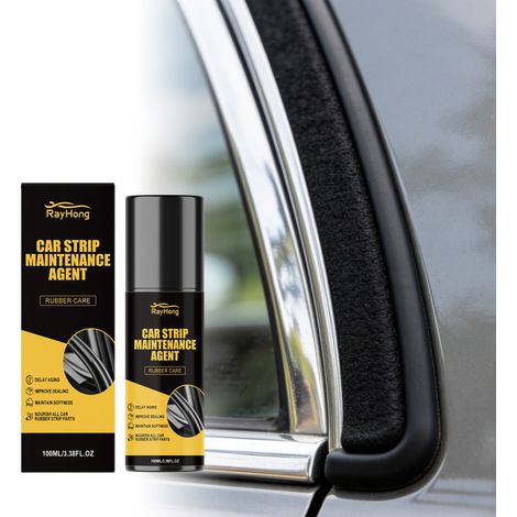 Car Rubber Protector, Daily Cleaning and Maintenance Agent for Rubber Strips of Car Windows and Trunk - 100ml -- BIEMMEDUE (1/5)