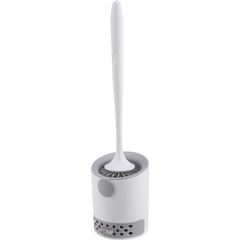 Soft rubber wall-mounted toilet brush, toilet cleaning brush, bathroom cleaning brush (1/3)