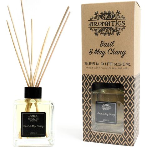 Diffuseur d'huiles essentielles de basilic et de Maychang. 200 ml- Vendu par 1 (1/4)