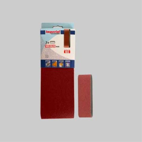 Nastro abrasivo 105x620 mm grana 60 - 3 pezzi IMPERIAL ABRASIVI (1/2)