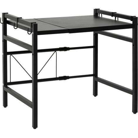 Mensola per microonde black edition estensibile 1 mensola nera - 5five