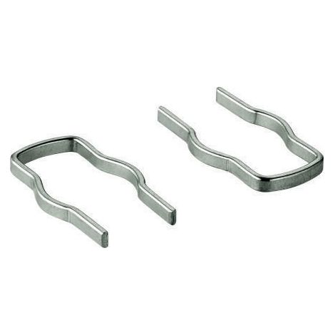 Collier de fixation 05744 pour anneau de butée / écrou de réglage 2 pièces chromé (1/2)